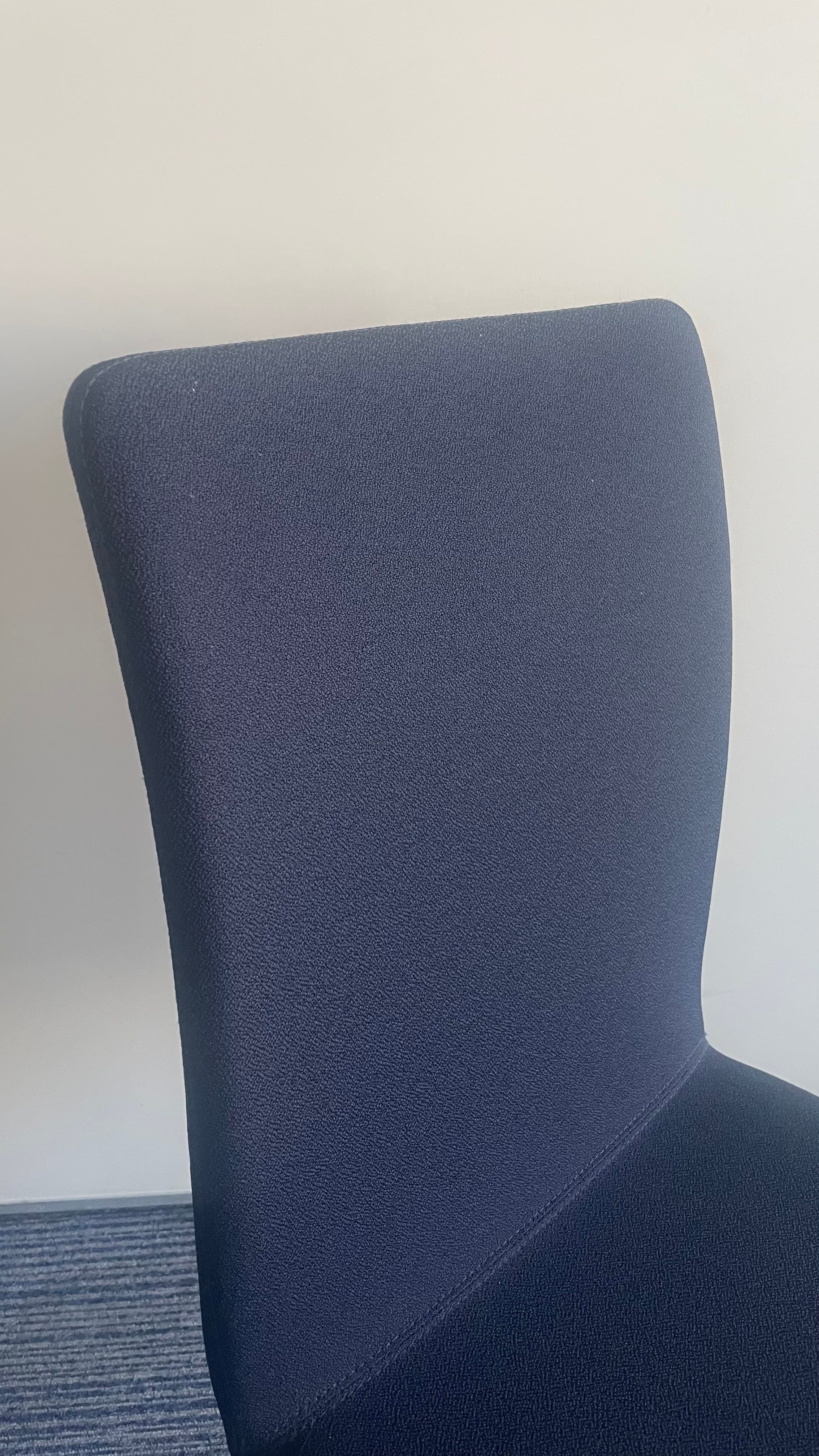 Narbutas Moon Black Fabric Chair-2