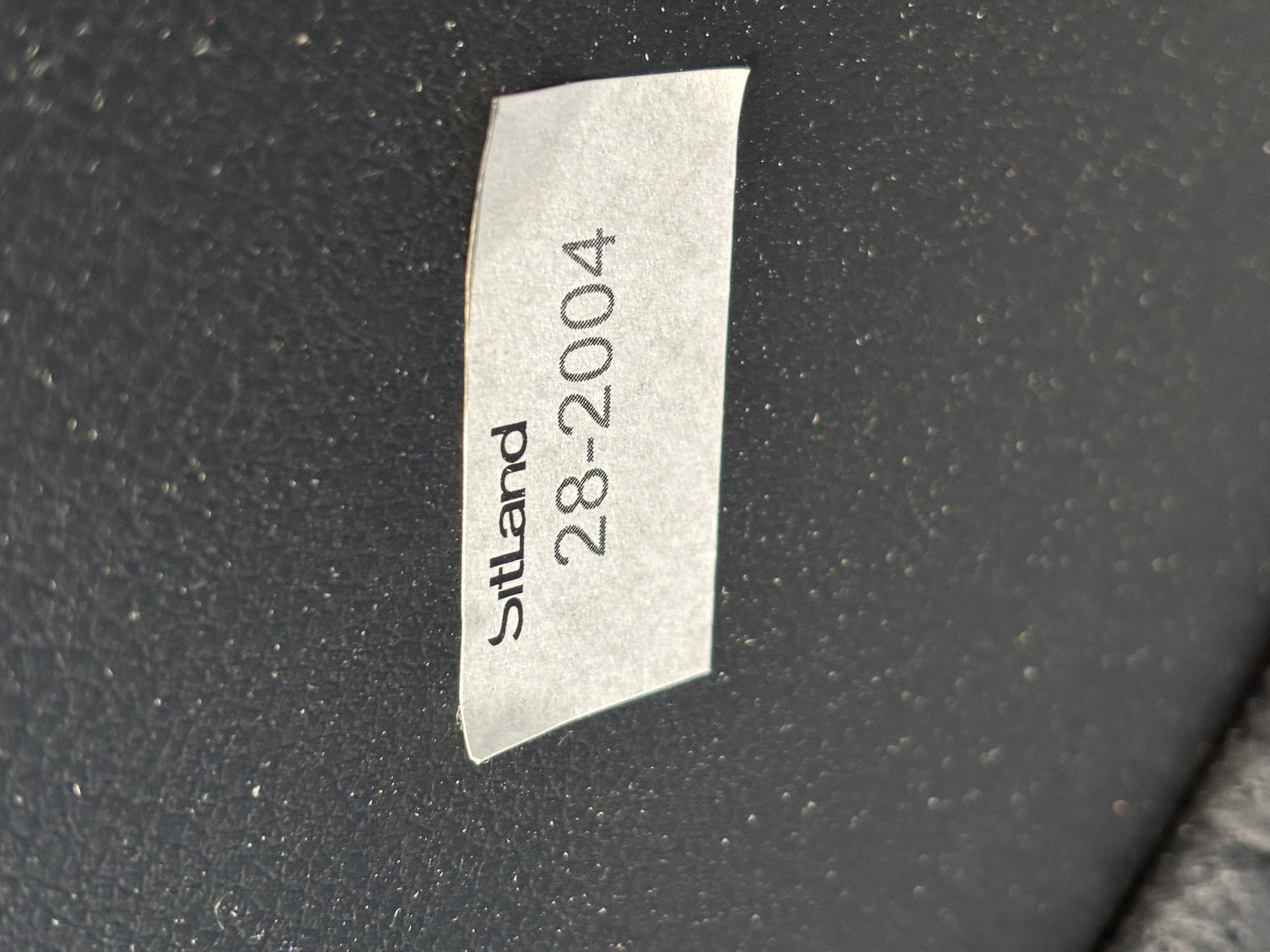 Sitland Black Simili Leather Chair-5