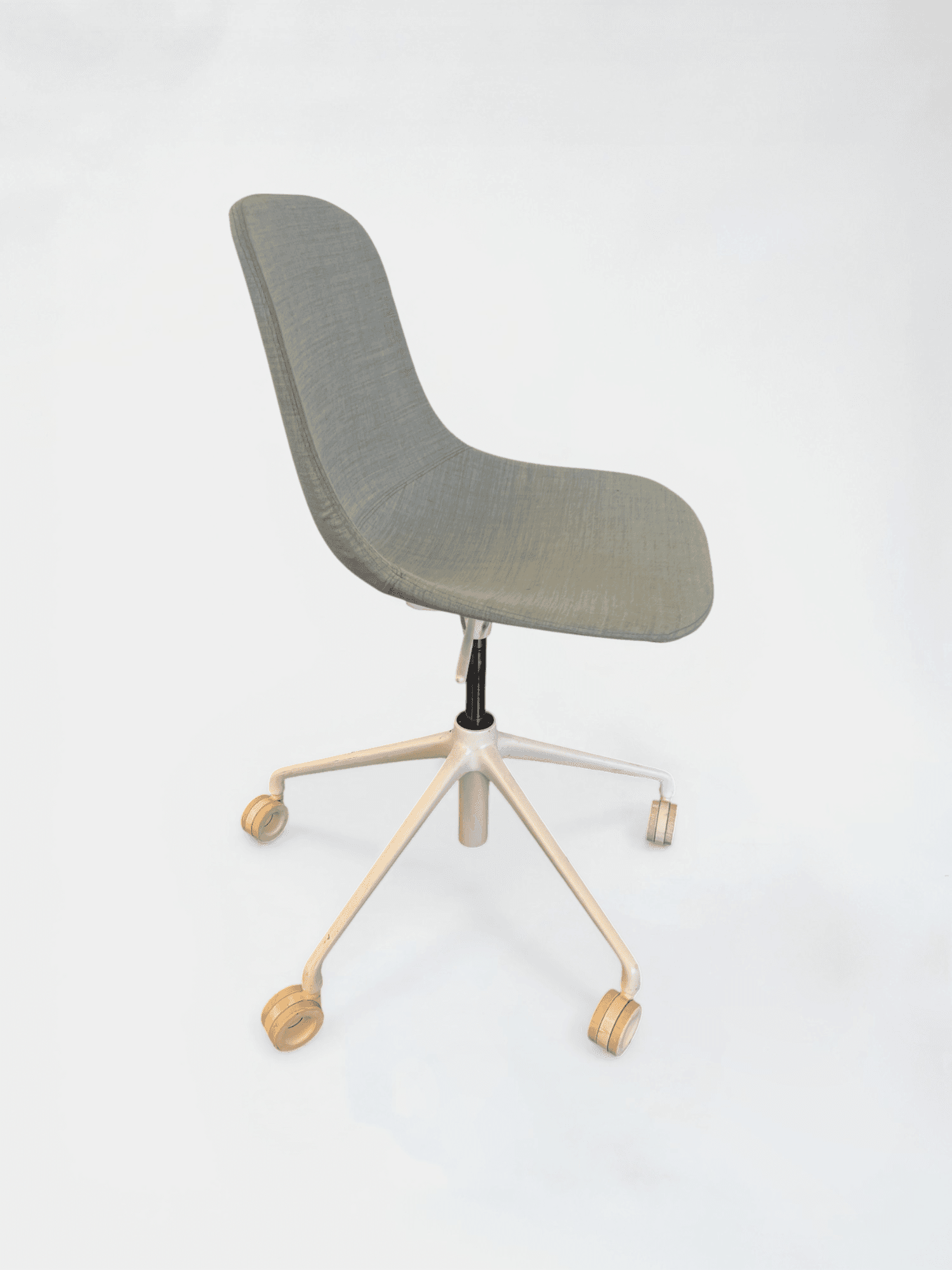 Fauteuil de bureau Infiniti Pure Loop, tissu bleu-0
