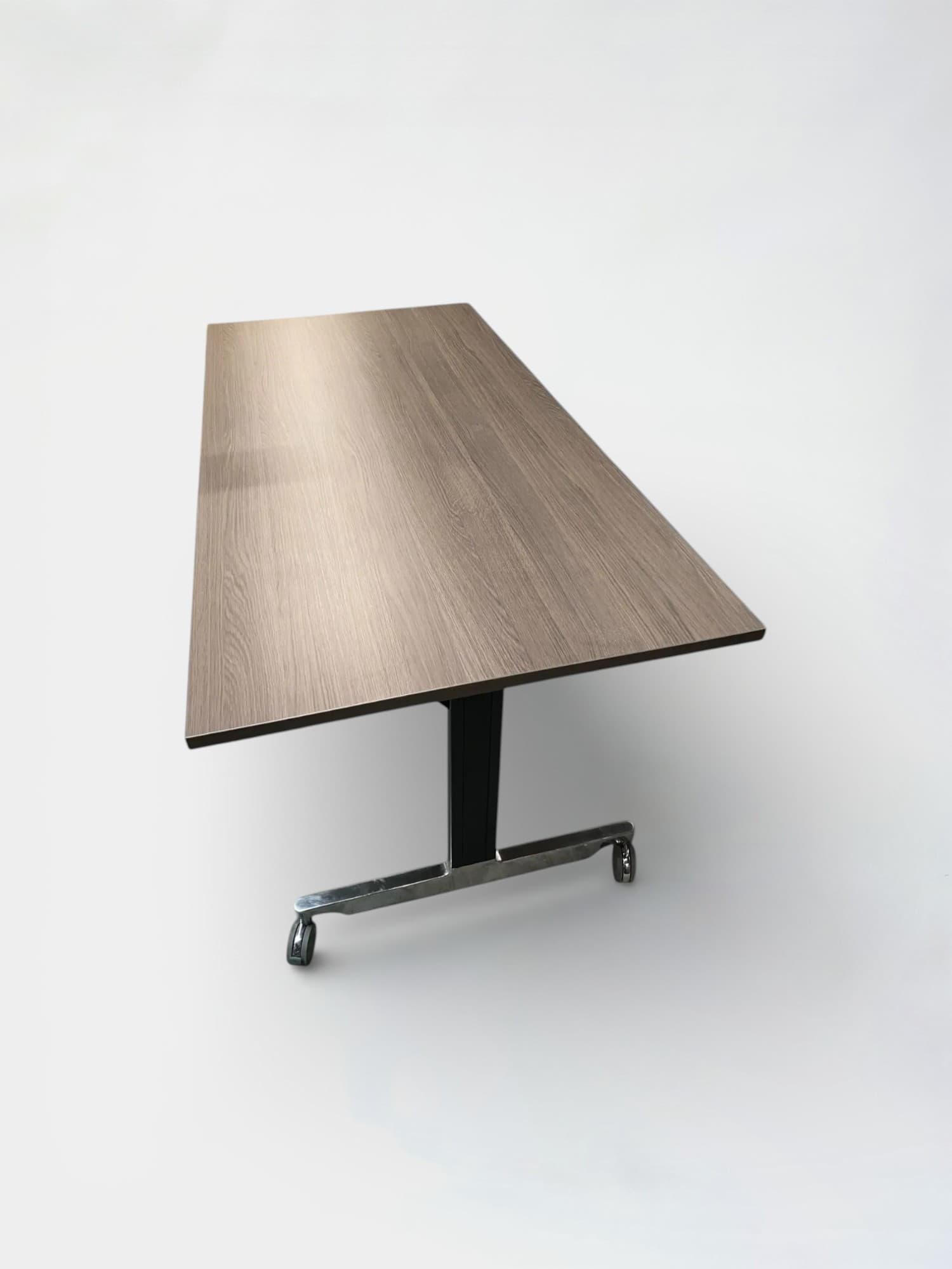 Wiesner Hager 160cm Brown foldable table on steel legs-0