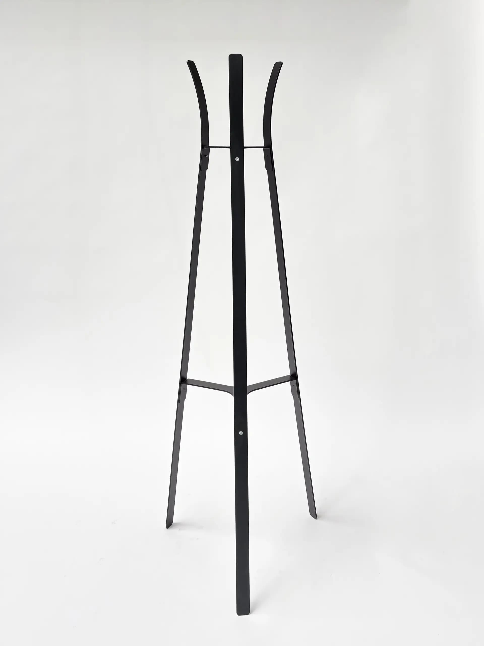 CRUSO SPRINGBACK Black Coat Stand without the Tray-1