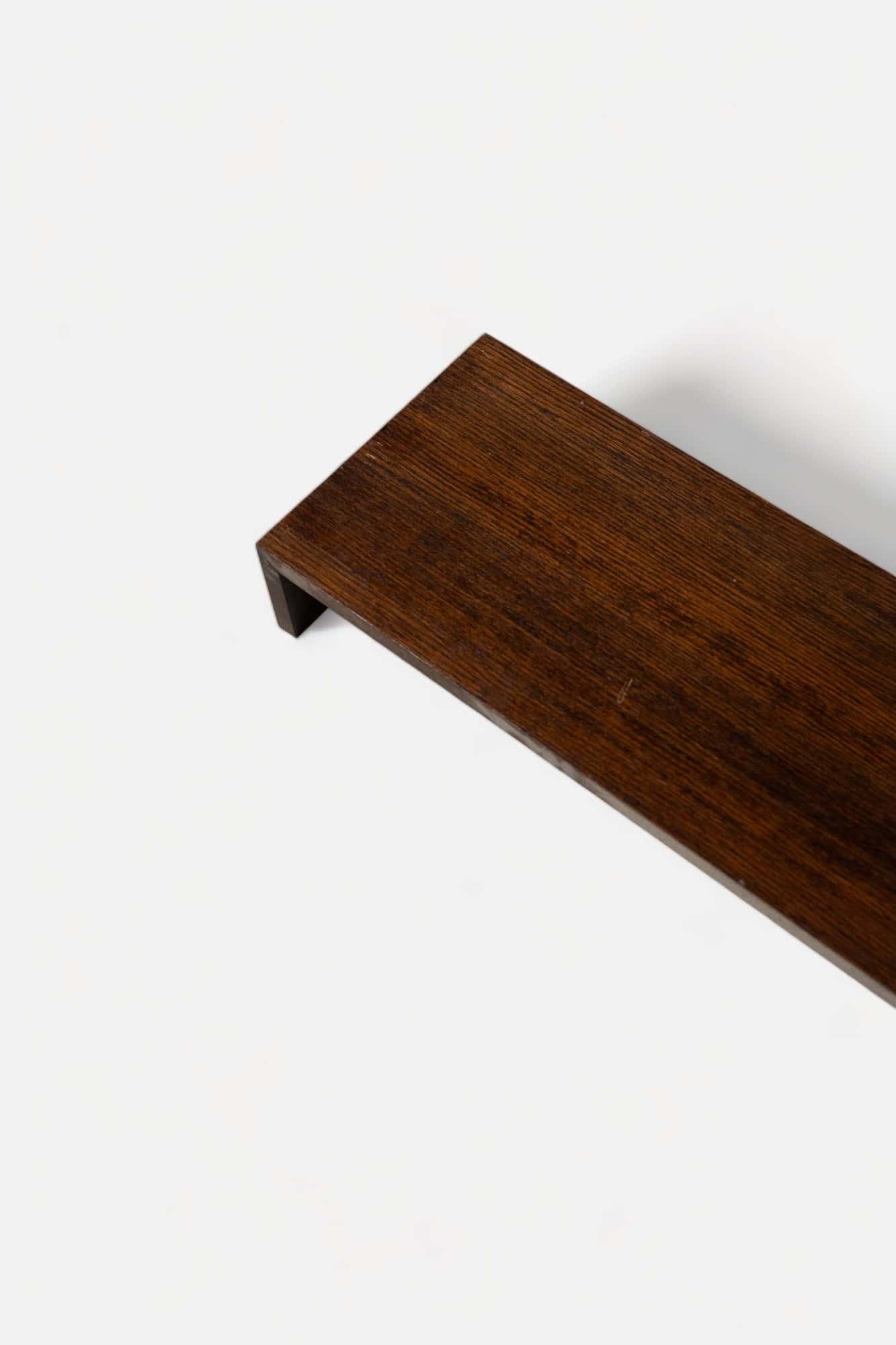 Large dark Wood shelves product image