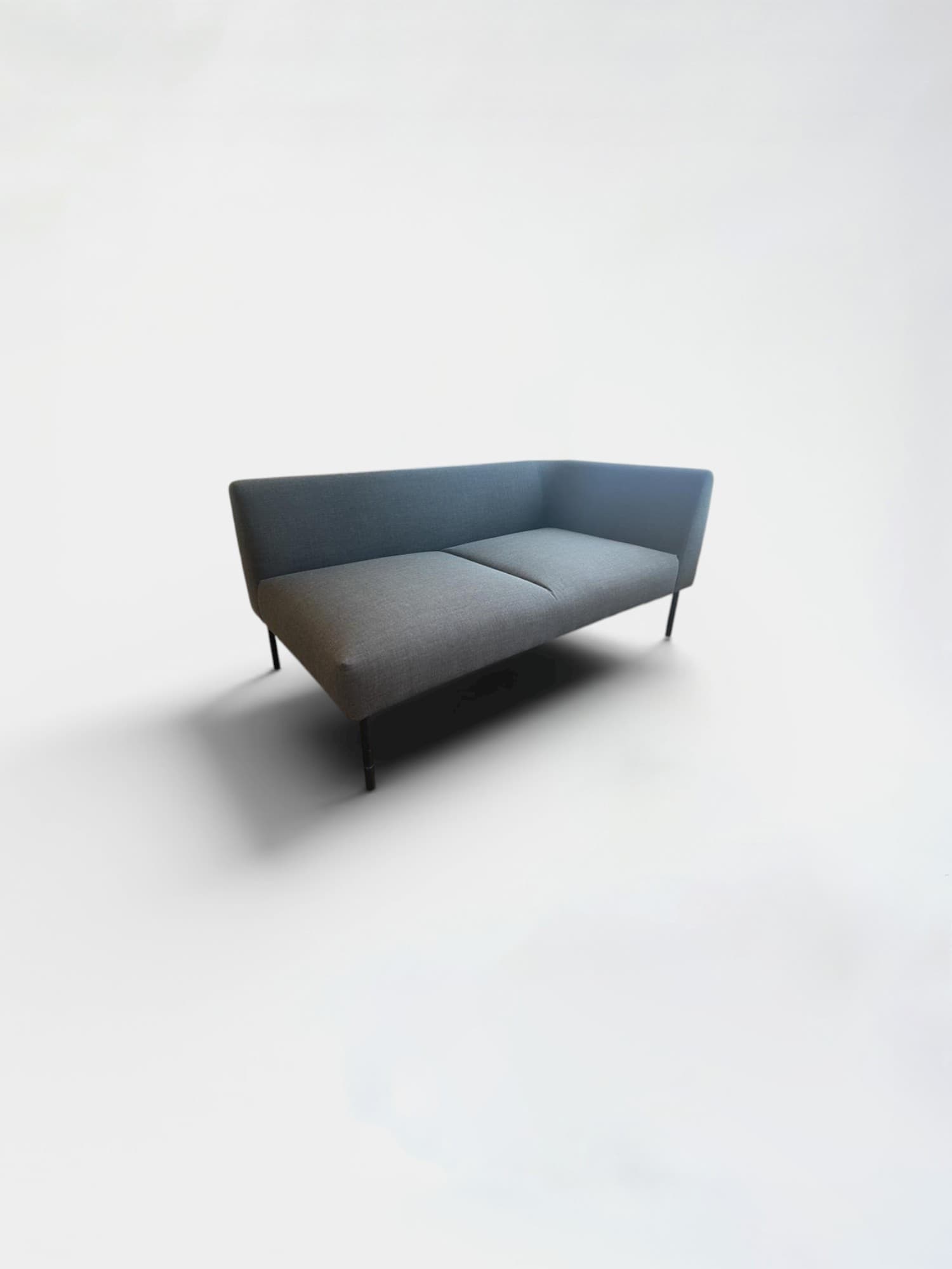 Canapé Martela en tissu bleu-gris-0