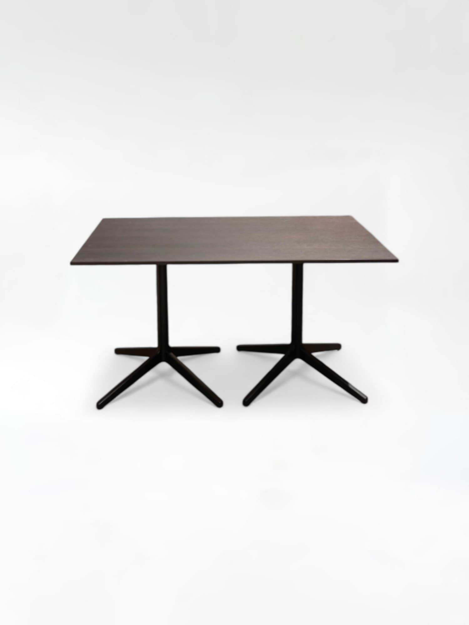 Pedrali Ypsilon 140cm legs table with Double Base-2