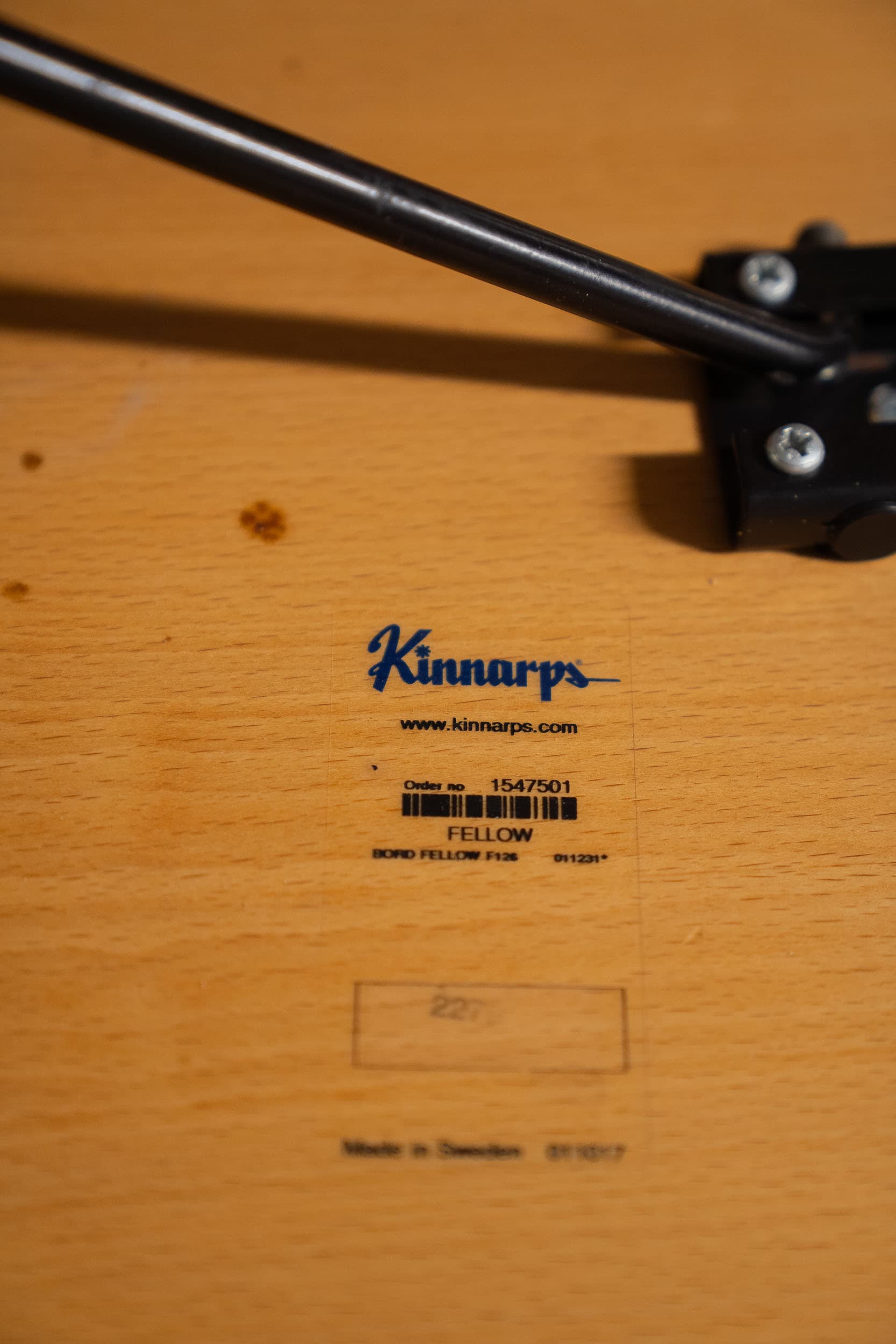 Kinnarps 120cm Wooden foldable table-2