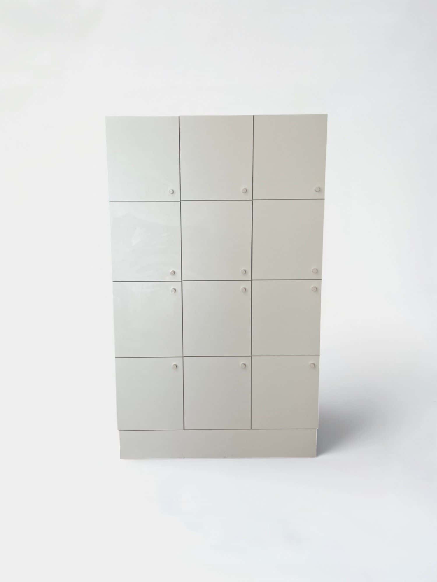 White Melamine lockers product image