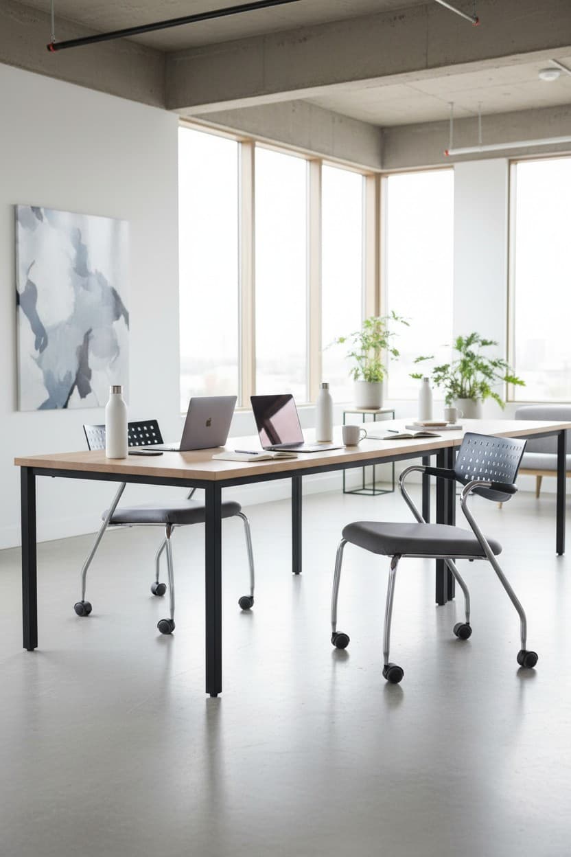 Vitra Visaroll dark grey with Black back design Antonio Citterio