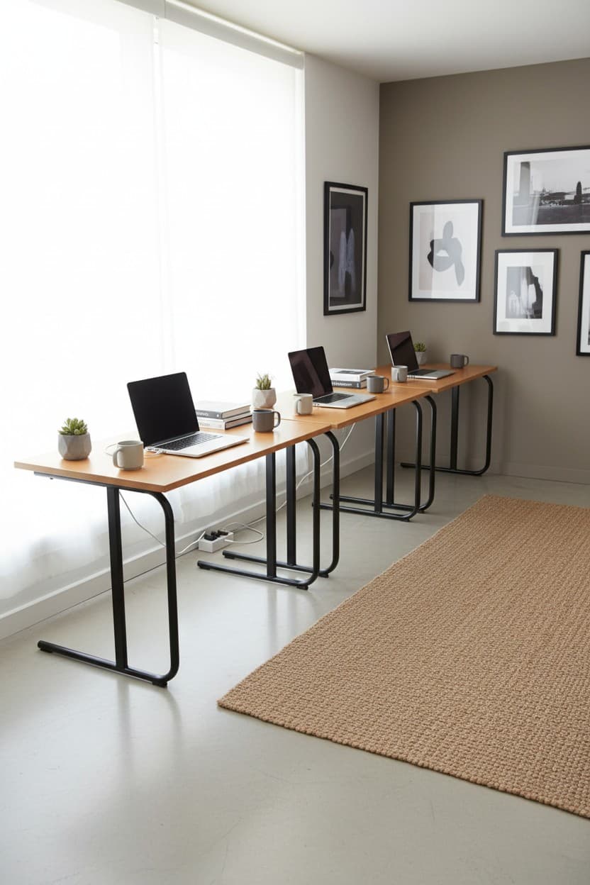 Kinnarps 120cm Wooden foldable table