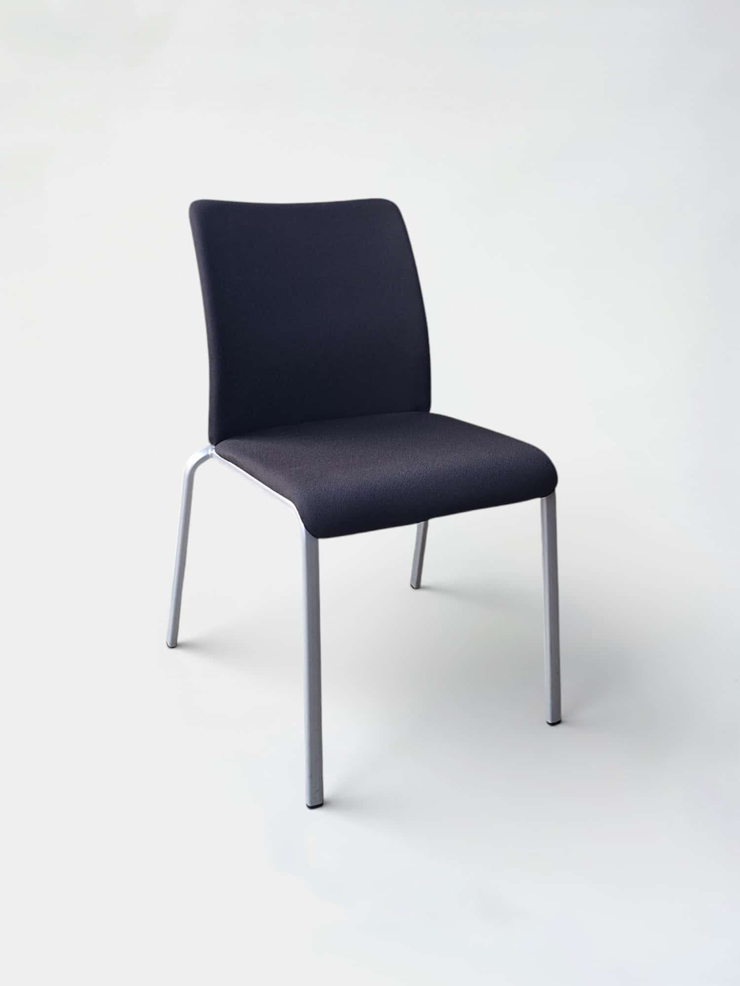 Steelcase black meeting chair product image