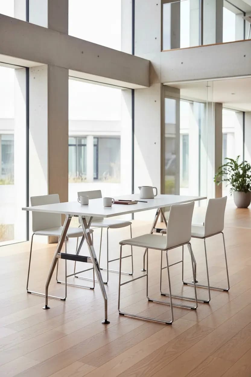 Vitra Witte Hoge Tafel-1