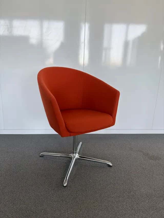 Artifort Orange Fabric Chair product image