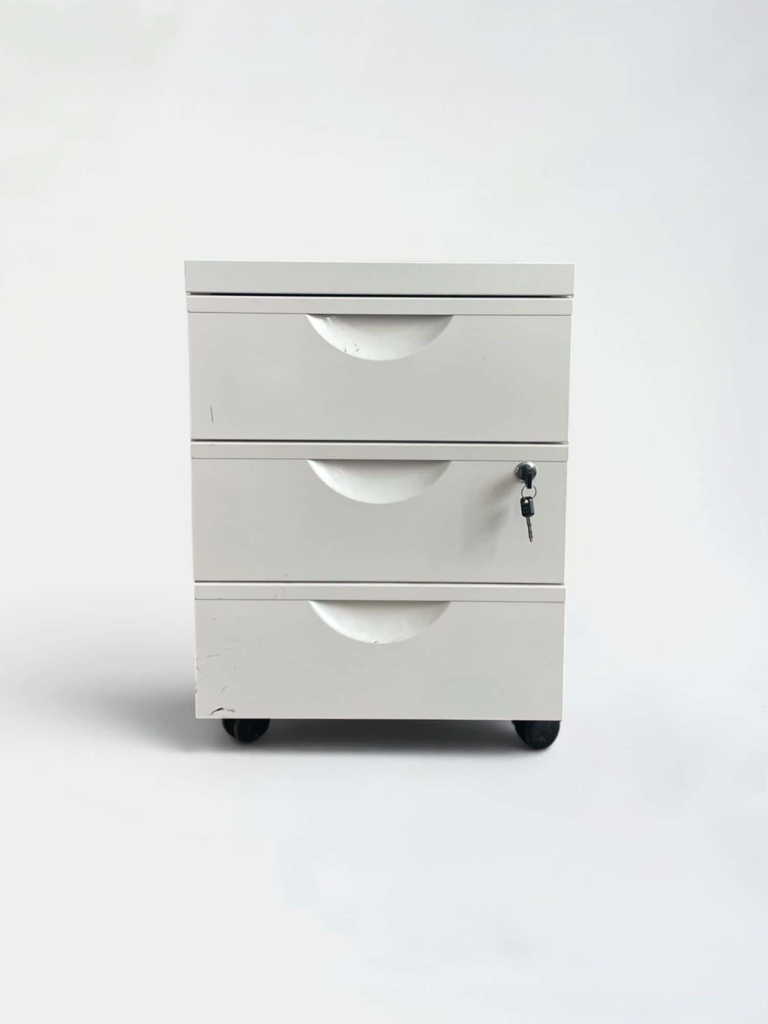 IKEA White Metal Drawer Unit product image