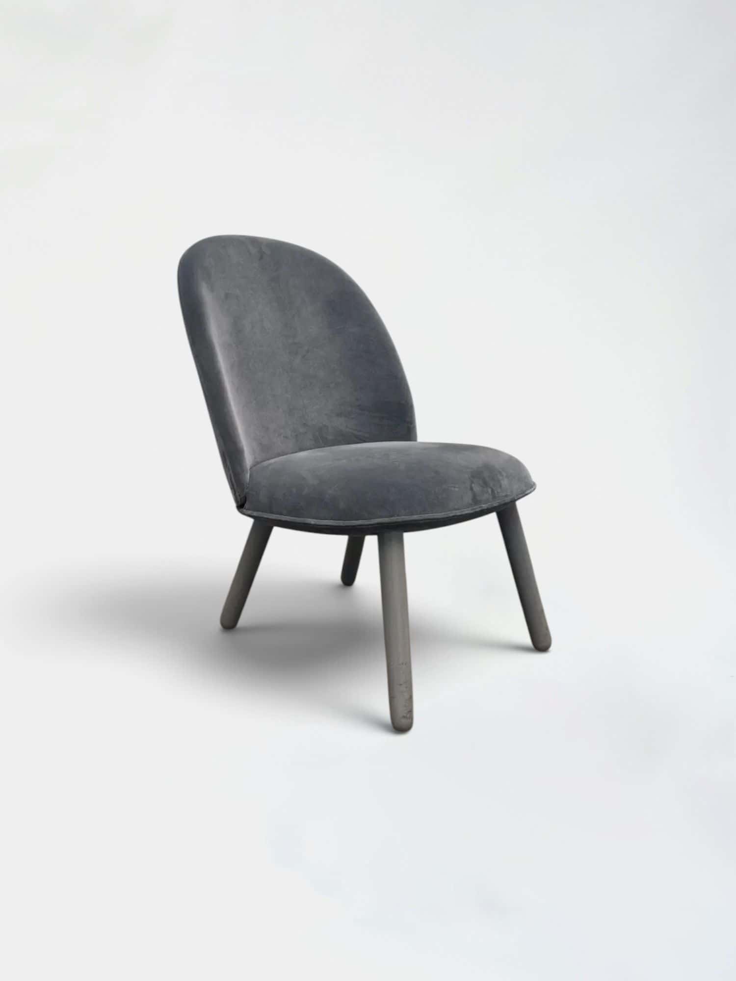Normann Ace Lounge chair with Gray Oak legs product image