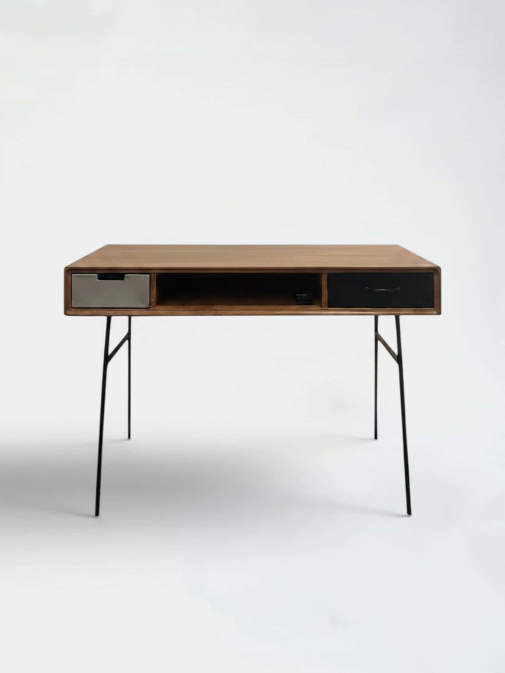 Maison du Monde Brown Wood Rectangular Desk product image