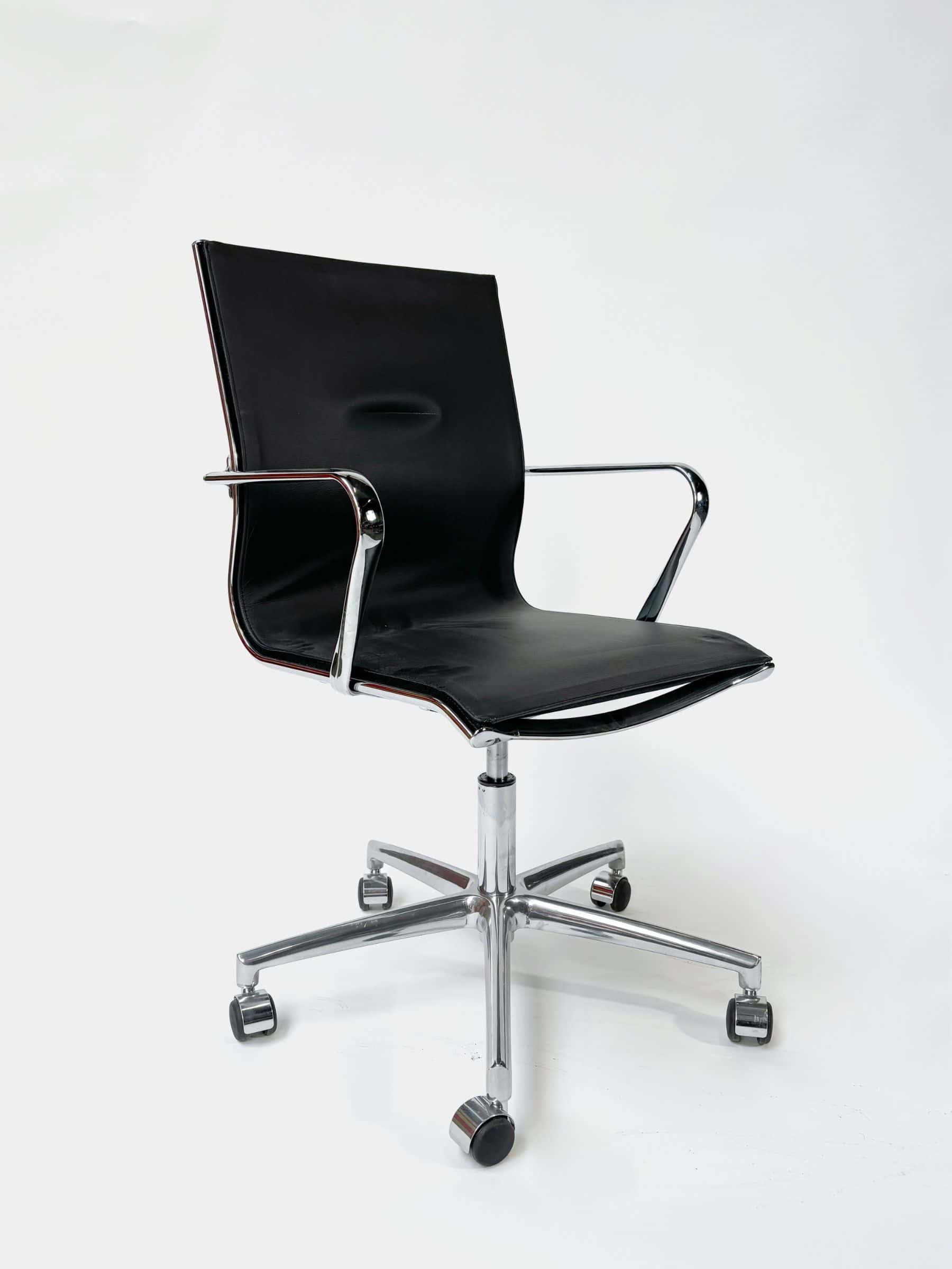 FANTONI ELLE LEATHER Office chair on wheels product image