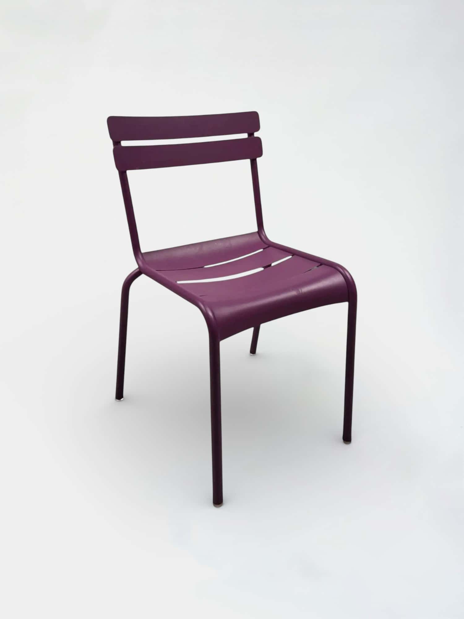 Fermob purple metallic outside chair product image