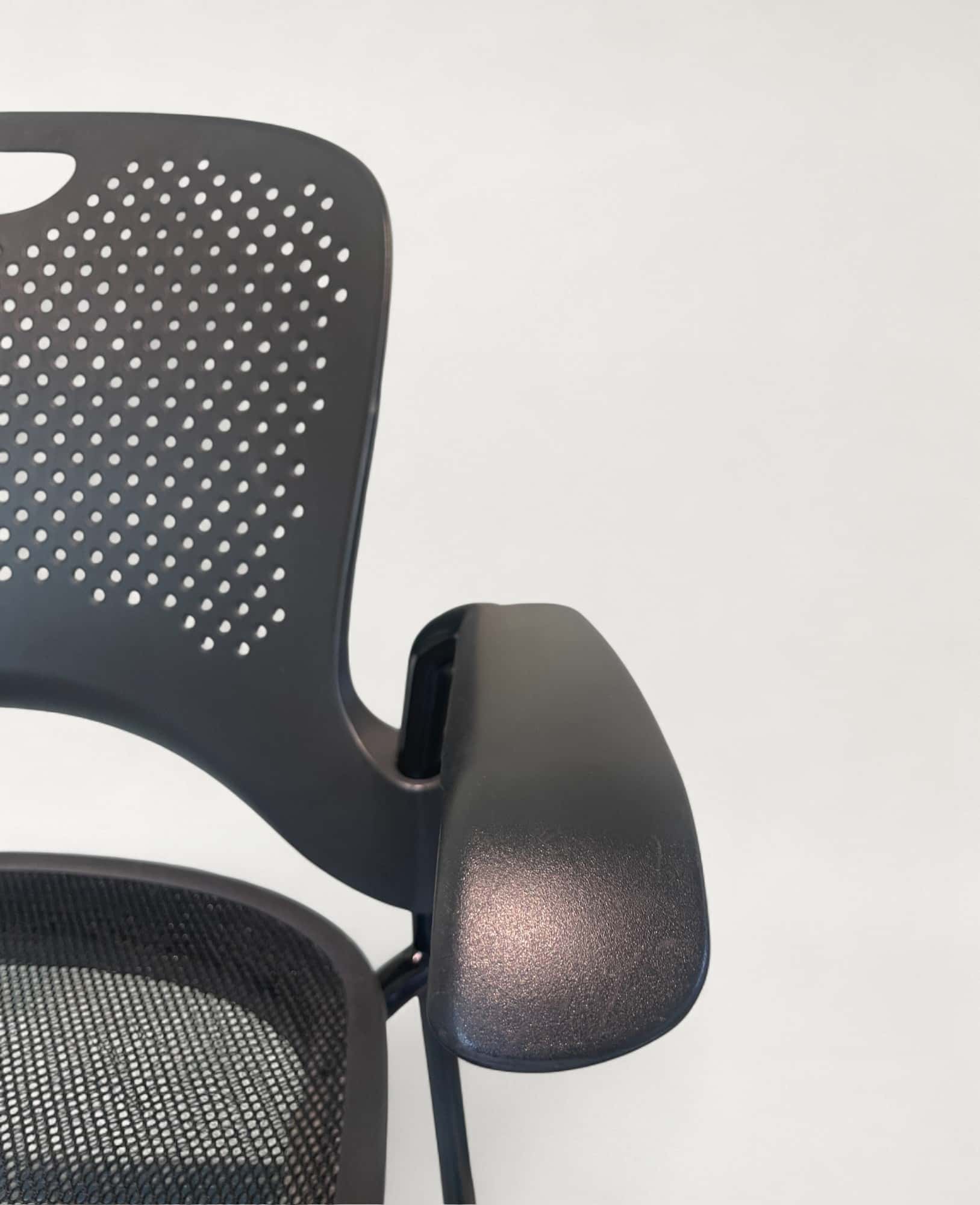 Herman Miller Caper Black Office Chair with Wheels and Armrests product image