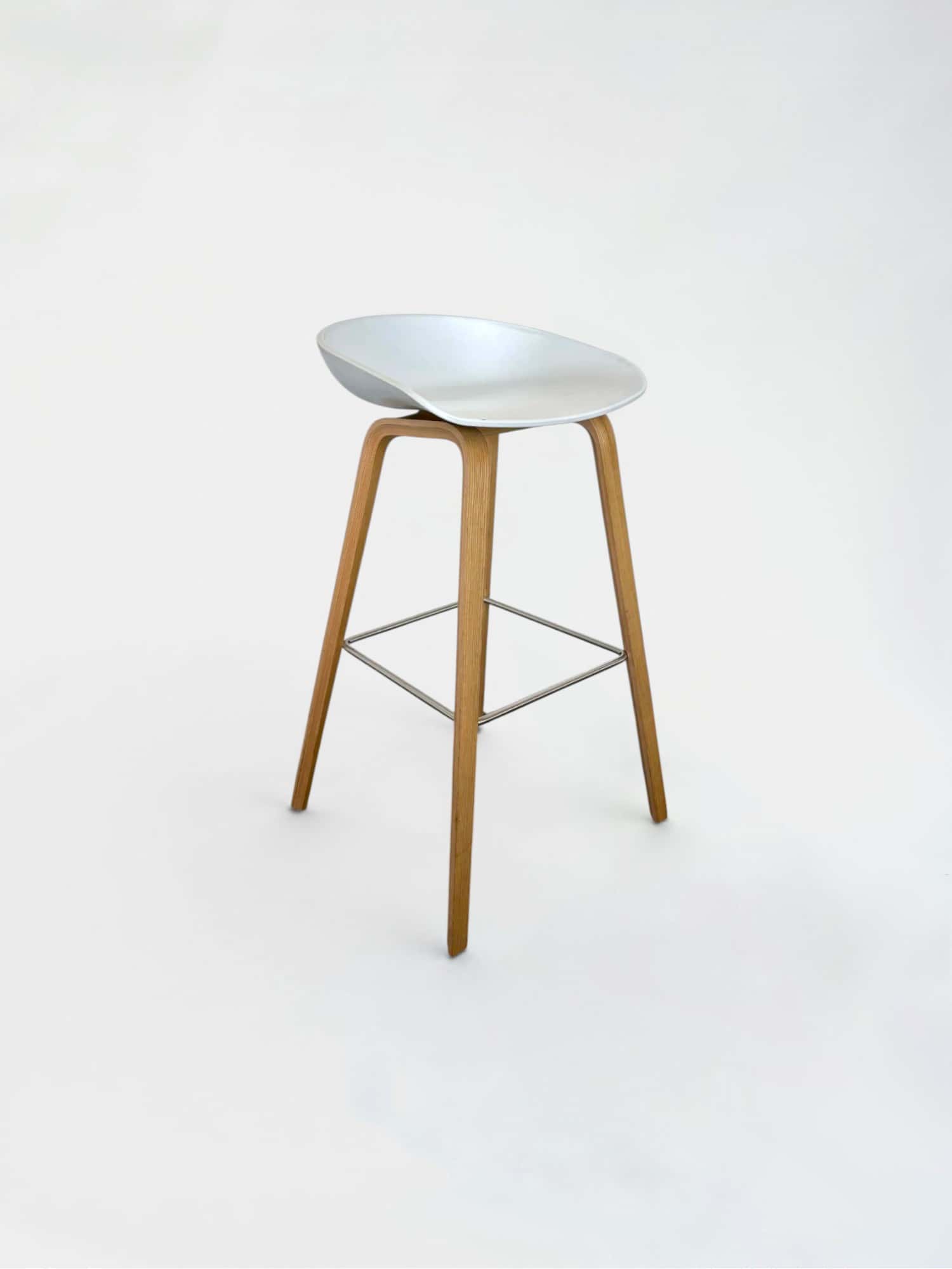 Hay - About a Stool AAS 32 White Plastic High Chair product image