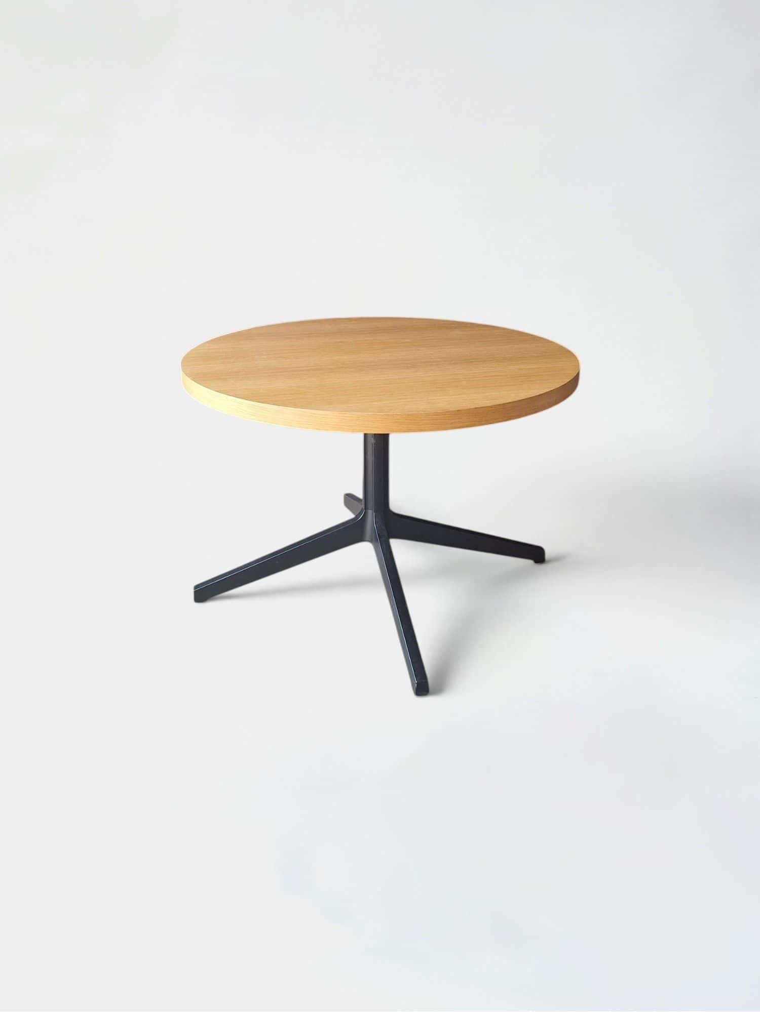 80cm Tan Wood Round Table product image