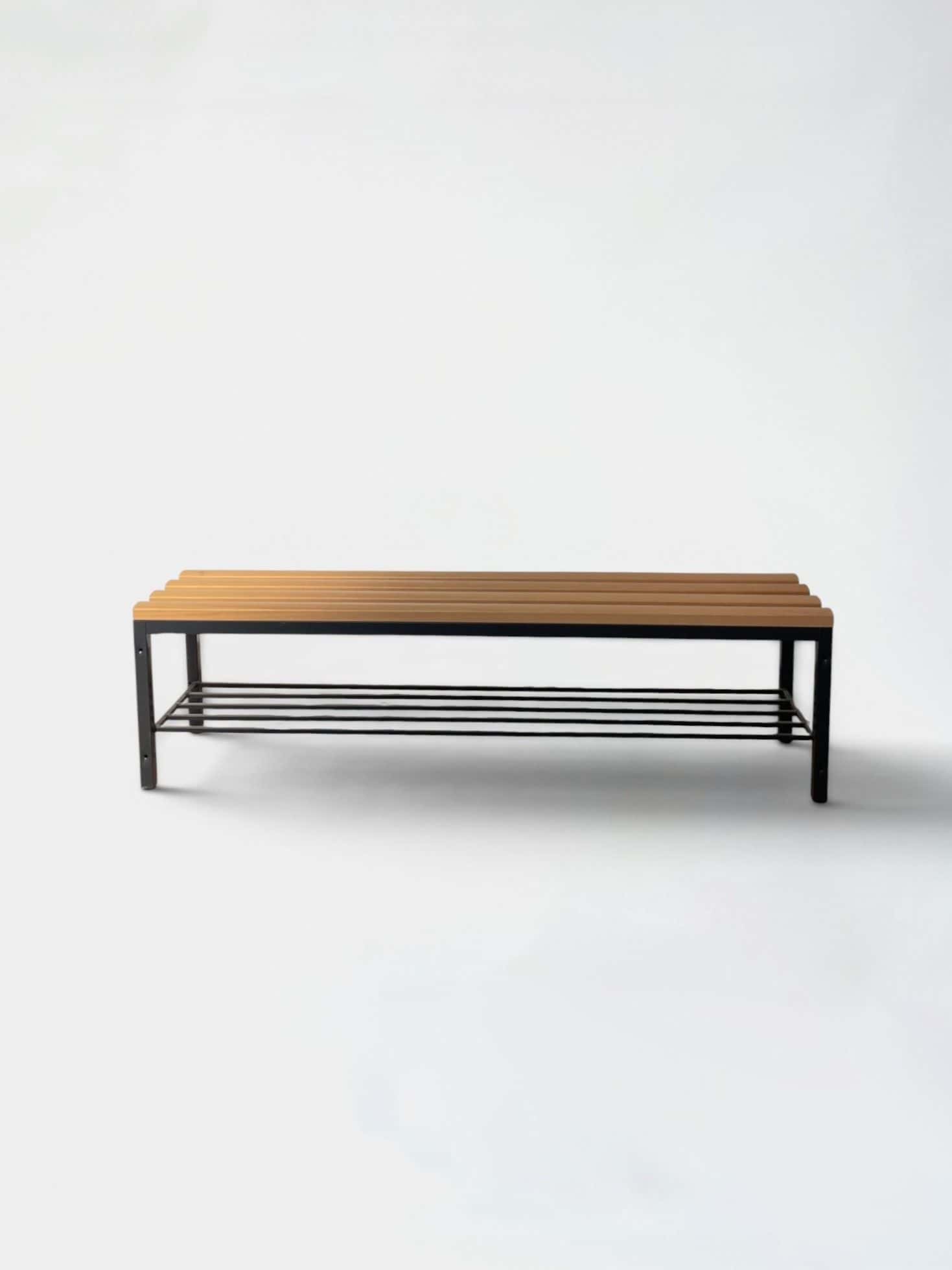 Tan Wood Bench product image