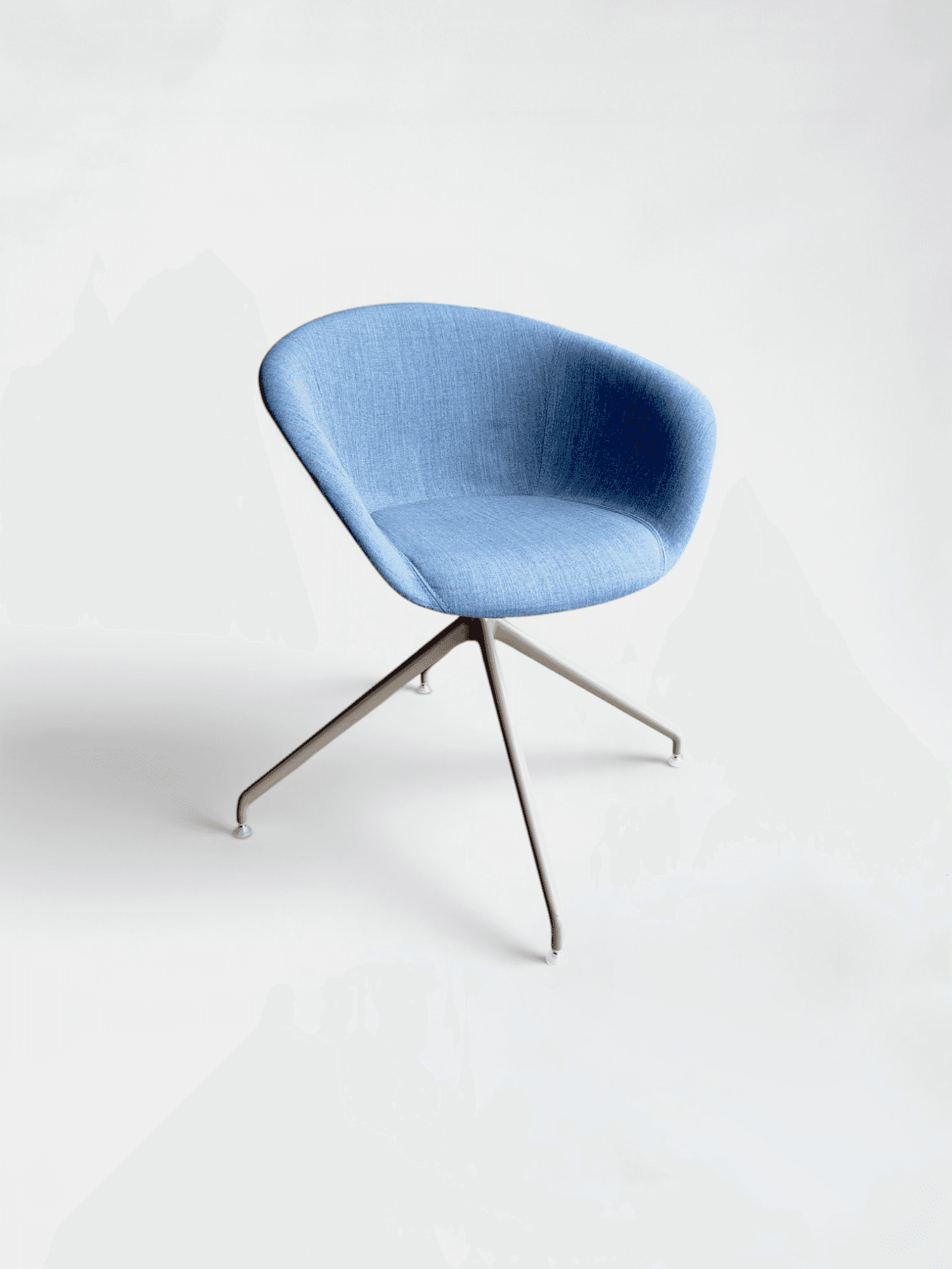 Arper Blue Fabric Chair product image