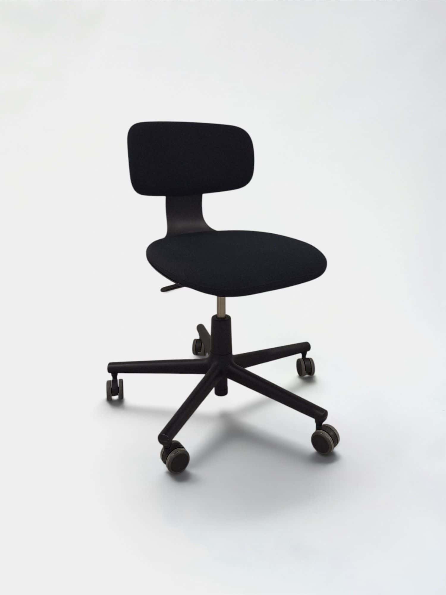 Vitra Rookie Black Office Chair by Konstantin Grcic product image