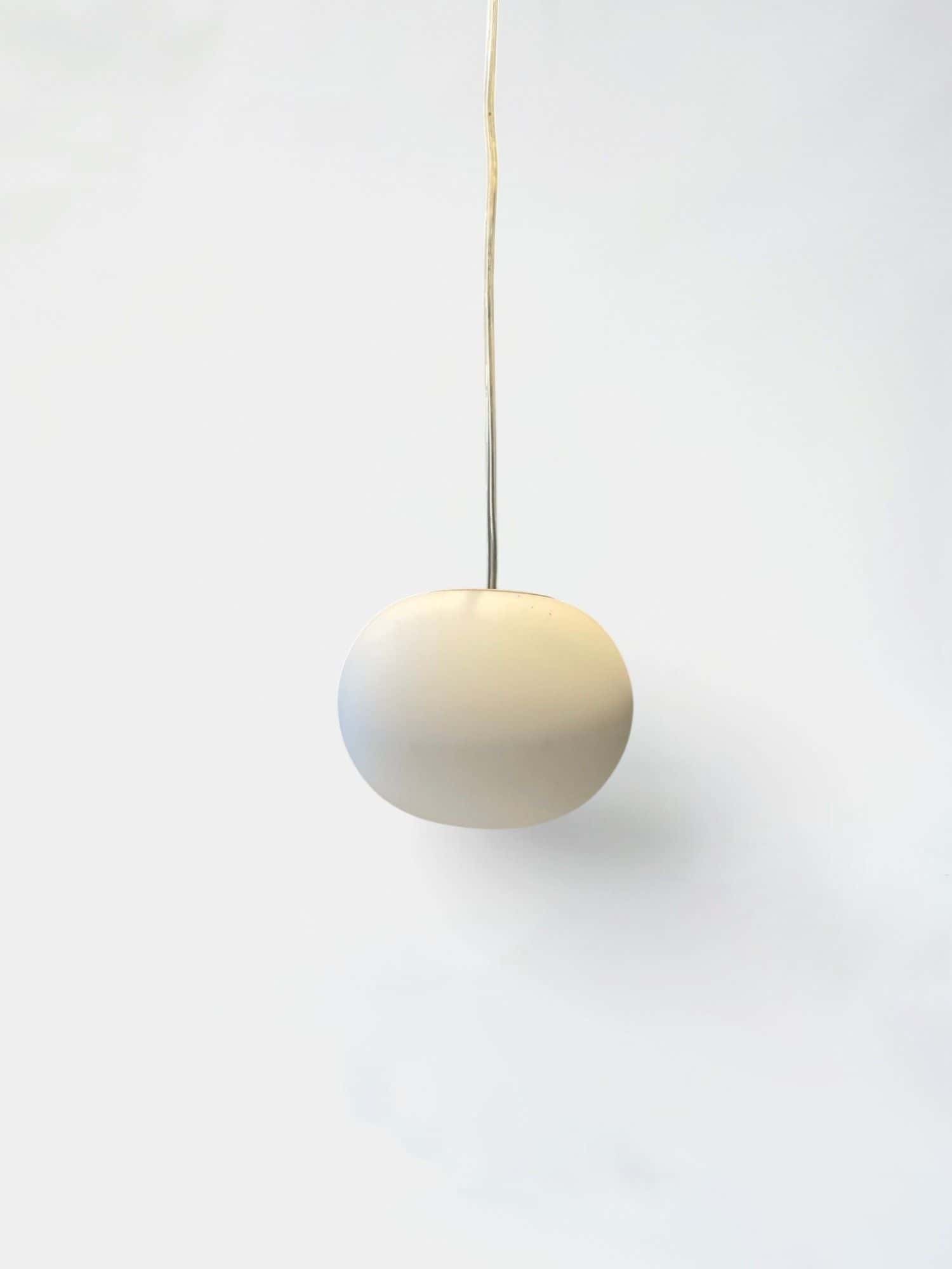White Glass Lamp product image