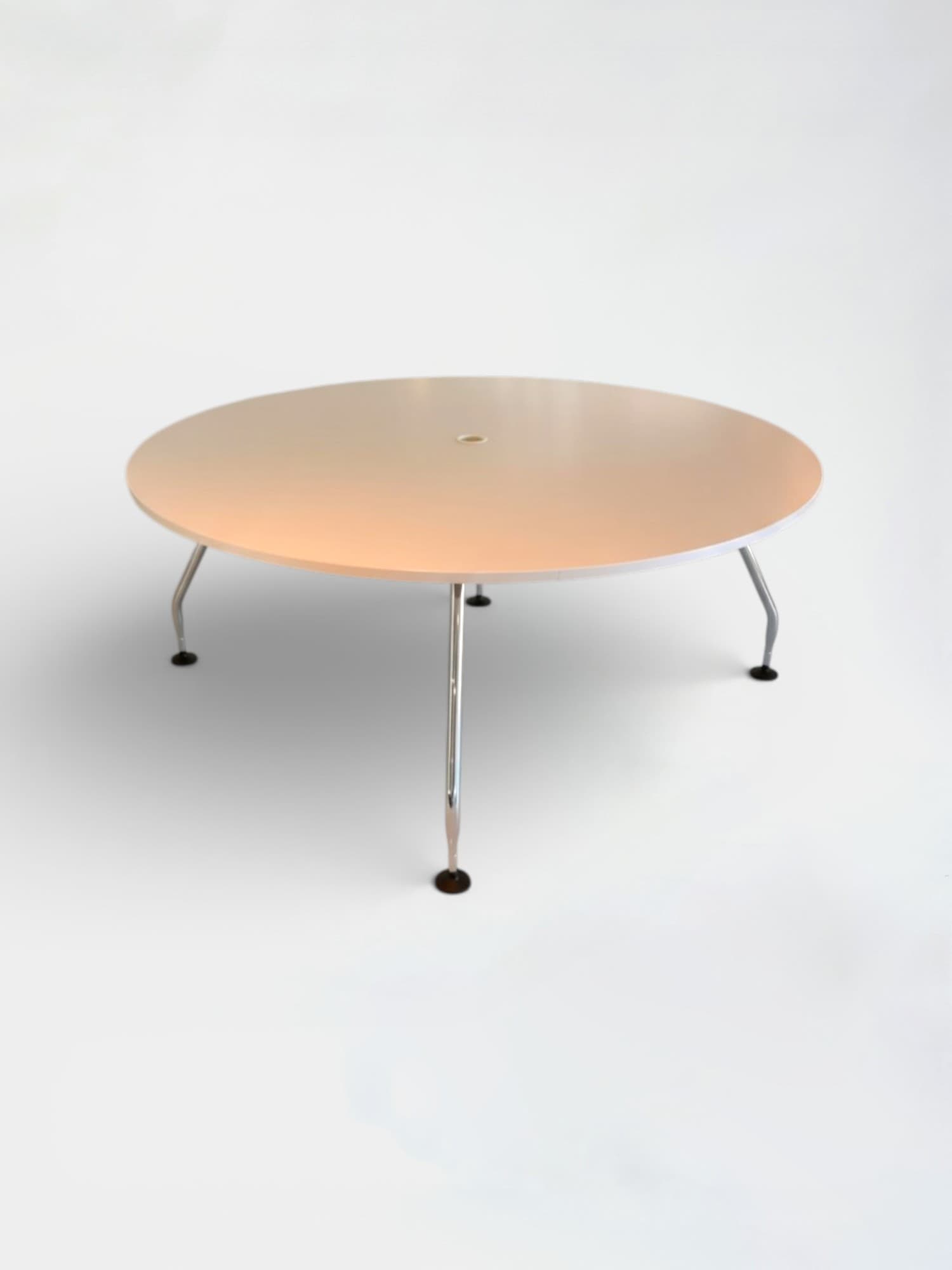 Vitra Ad Hoc 180cm table ronde blanche-0